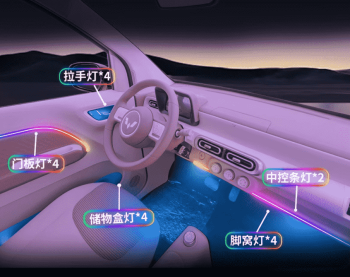 Đèn nội thất Wuling Mini EV